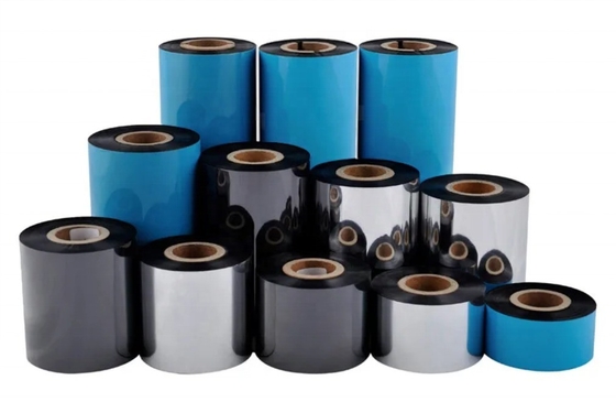 Zerba Kompatible 30mm*300m TTR Schwarzes Wachs Wärmeübertragung Band für Tag Allgemeine Qualität