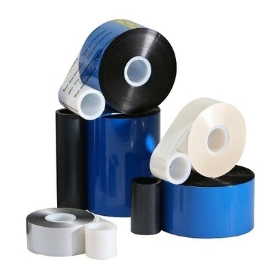 Maßgeschneiderte Größe Wärmeübertragungsband für Flat Heat Label Drucker Tintenseite