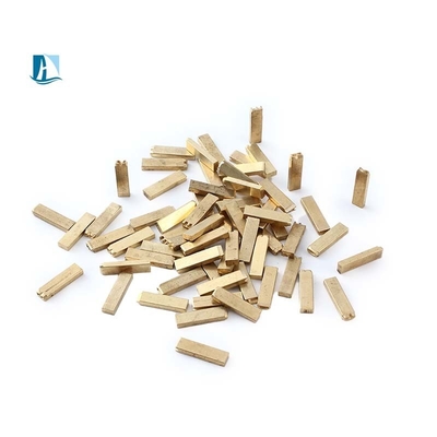 Messingbriefe mit individuellem Logo 2mm-15mm Größe OEM Messingmaterial Goldbeschichtung