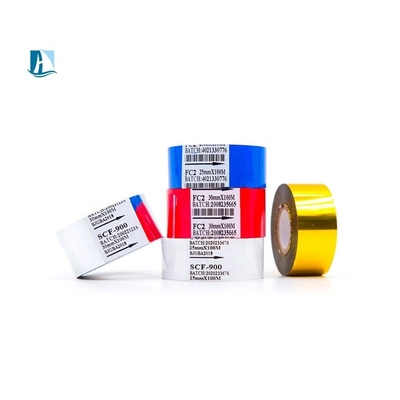 Hot Stamping Folie 25 mm 100 m Codiergeschwindigkeit 30-600/Min für Messing-Briefcode-Maschinen