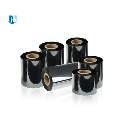 12 mm Breite Wärmeübertragungsband für benutzerdefinierte Farb Barcode Etikettendrucker 500m Länge