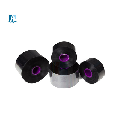 Waschen Schwarz-Weiß-Harz-Band-Rolle für 12mm Breite Carbon-Band-Drucker-Etiketten
