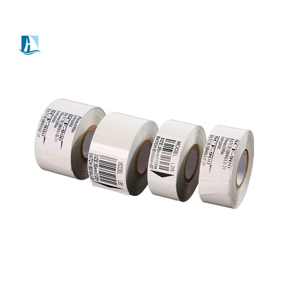 Waschen Schwarz-Weiß-Harz-Band-Rolle für 12mm Breite Carbon-Band-Drucker-Etiketten