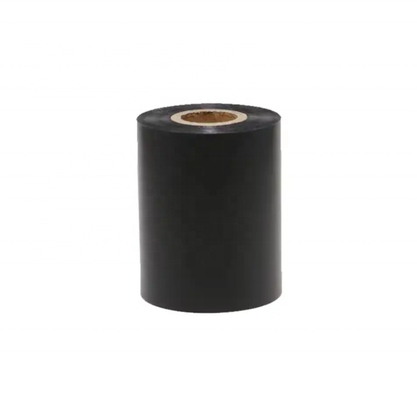 60mm 74m Wachsharz Wärmeübertragung Band Schwarz Farbe Allgemeine Qualität Innen- oder Außenfarbe