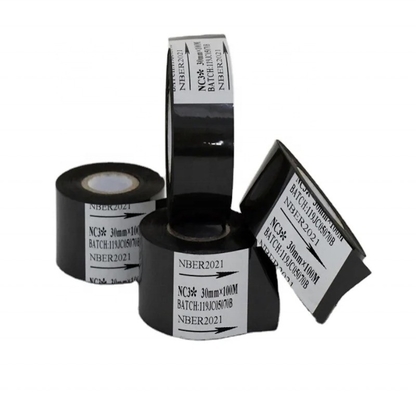30 mm Breite 100 M Warmstempel Datum Band für Farbdrucker Codierungsgeschwindigkeit 30-600 / Minute