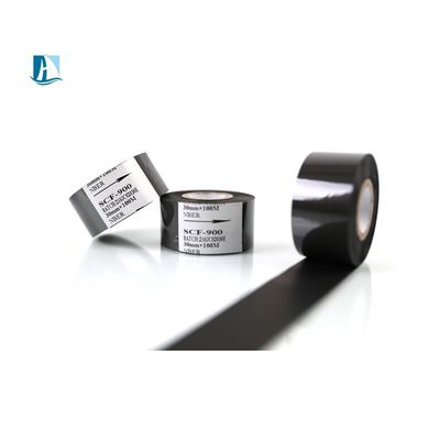 Original schwarz Farbe Hot Stamp Band für Drucker SCF900 30*100m