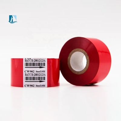SCF900 Hot Stamp Ribbon 30*100m Schwarze Farbe für Drucker Anpassungsbedürfnisse