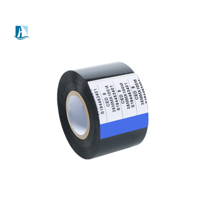 Hot Stamping Foil Glod Schwarzes Codierungsband 30 mm*100 m für die Codierung der Datumsdaten für den Chargendruck