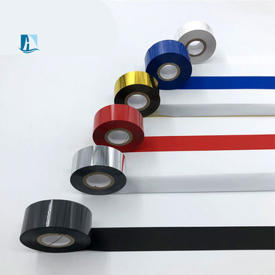 25 mm Breite Warmcodierungsfolie für Etikettendrucker Temperatur 100C-160C Anwendbare Ausrüstung