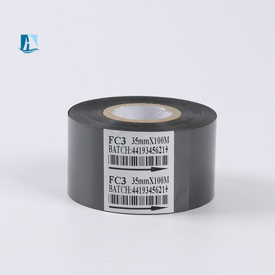 30 mm Druckerband für die Füllmaschine FC3 UC3 SCF-900 HC3 Schwarz Warmstempel Datumscodierung