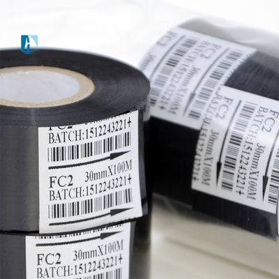 SCF900 LC1 Schwarz 30mm*100m Barcode-Drucker Band für das Datum