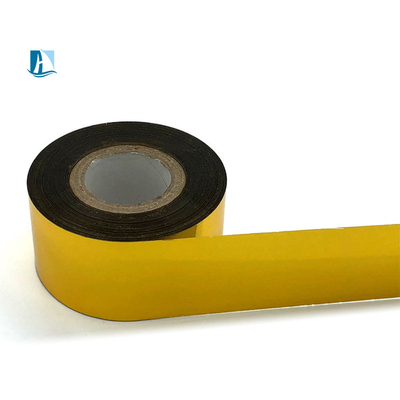 Goldene PET-Hot Stamp Folie für LC1 Schwarze 40mm*100m h200fr Hot Folie Stempelmaschine