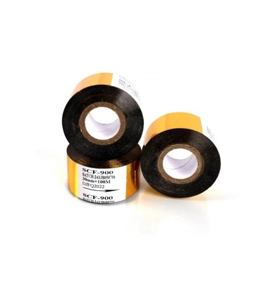 Etikettendrucker 25mm*100m Warmfolie Stempelrollen für PET-Papier und Datumsdruckerband