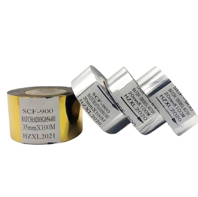 Goldene 30mm*100m Hot Stamp Folie für den Etikettendruck und erschwinglich bei Direct