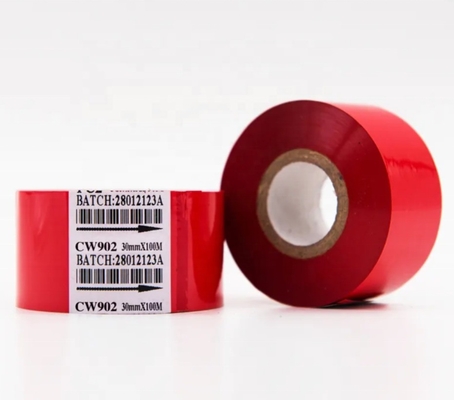 Barcode-Drucker kompatibel Silber Hot Stamping Folie LC1 25mm*100m für die Etikettenverpackung