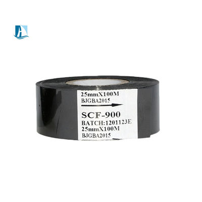 Anpassbar Größe 25mm*100m Hot Stamp Folie Fc3 für grünes Wärmeübertragungsband