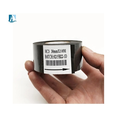 DY-8 Maschine 12mm*100m Datum Druck Schwarz Heißstempel Codierung Band für kundenspezifische Anfrage