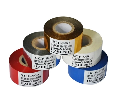 DY-8 Maschine 12mm*100m Datum Druck Schwarz Heißstempel Codierung Band für kundenspezifische Anfrage
