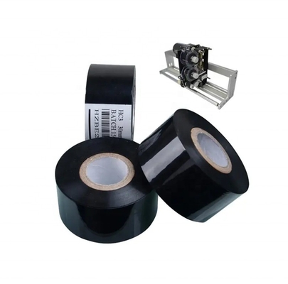 12mm Breite SCF900 LC1 Typ Schwarz Warmdatumsstempel Codierungsfolie für einen perfekten Druckeffekt