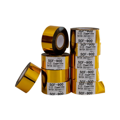 Farbdrucker Anwendbar Gold-Hotstempelfolie für Code-Maschine 30mm*100m