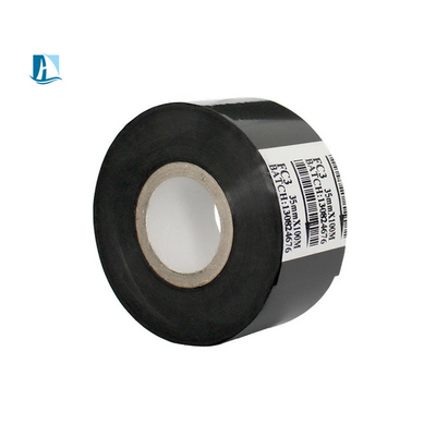Schwarzes 30*100m Warmstempelfolienband für Farbdrucker durch chinesische und entsprechende Ausrüstung