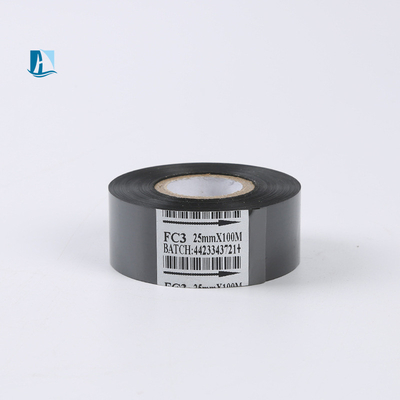 Scf 900 30mm*100m Kunststoffbeutel Druckband mit schwarzem Stempeldatum Heißcodierungsfolie