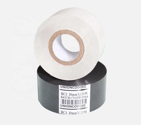 30*100m Schwarz Farbe Heißstempelband für Code-Drucker Anwendbare Ausrüstung Schreibmaschine