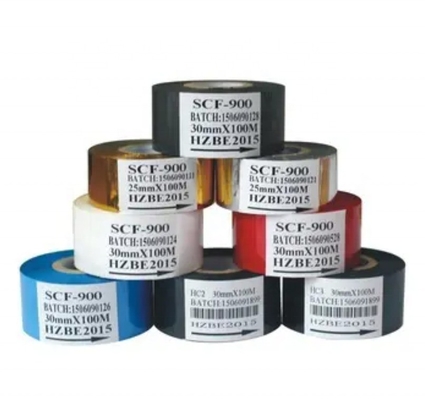 Druckerband für das Warmstempeln und Codieren Drucker kundenspezifische Anforderung 30*100 Abmessungen