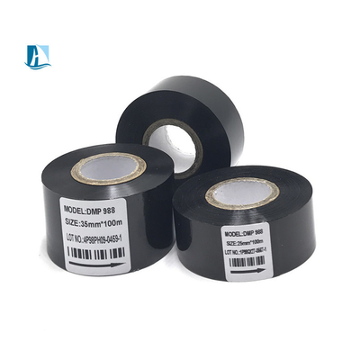 HP241B Hot Stamping Foil Ribbon für 30*100m Schwarze Charge und Verfallsdatums Stempelmaschine