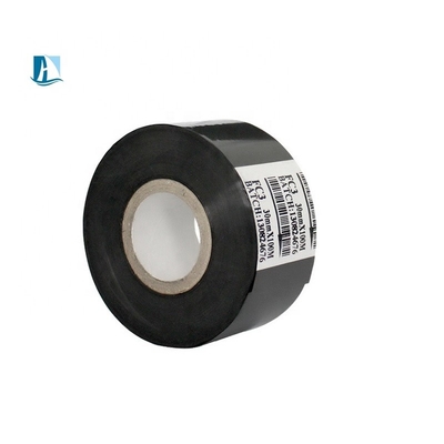 Warmstempelband Schwarz 25mm Breite 122m Länge Datumscodierung Folie für Messingbriefdrucker