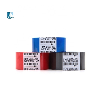 Warmstempelband Schwarz 25mm Breite 122m Länge Datumscodierung Folie für Messingbriefdrucker