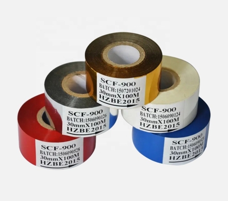 Ttr Tto Bandfolie für Warmdruckdruckmaschinen mit einem Temperaturbereich von 100 °C bis 160 °C