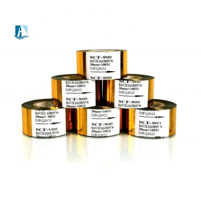 Warmstempelband für Farbdrucker Anwendbare Ausrüstung Schwarz/Rot/Grün/Blau/Gold