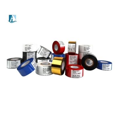 Warmstempelband für Farbdrucker Anwendbare Ausrüstung Schwarz/Rot/Grün/Blau/Gold