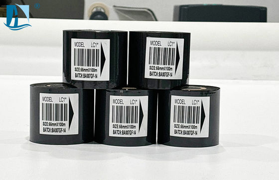 100m*25mm Pneumatisches Heißstempelfolienband zum Codieren Druckertemperatur 100C-160C