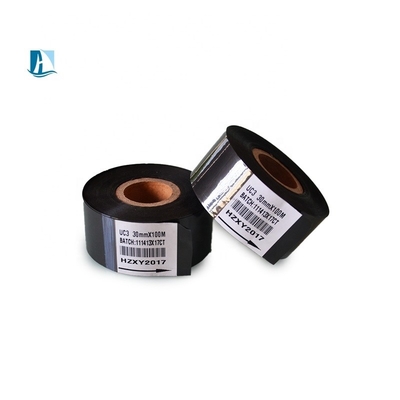 30mm*100m SCF900 LC1 Generic Barcode Ribbon Warmdruck Stempelfolie zum Drucken des Verfallsdatums