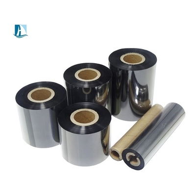 Druckbereich 0,3-0,5Mpa 30MM*100m Schwarze heiß codierte Bandfolie für Messingbuchstaben