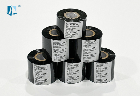 Kompatible SCF900 Gold Hot Stamping Folie 30mm 100m Druckband für Datumskodierung Drucker