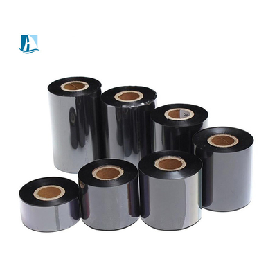 SCF900 Schwarzes Warmstempelband für einen konsistenten Druck auf Verpackungsfolie Länge 100 m