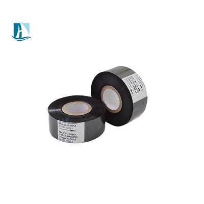 30mm*100m PET-Film Schwarze Warmstempelfolie für SCF900 SCF910 Herstellungsdatum Druck