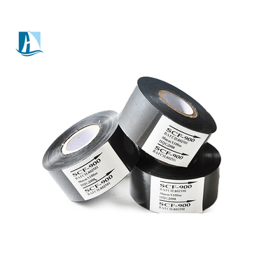 30mm*100m PET-Film Schwarze Warmstempelfolie für SCF900 SCF910 Herstellungsdatum Druck