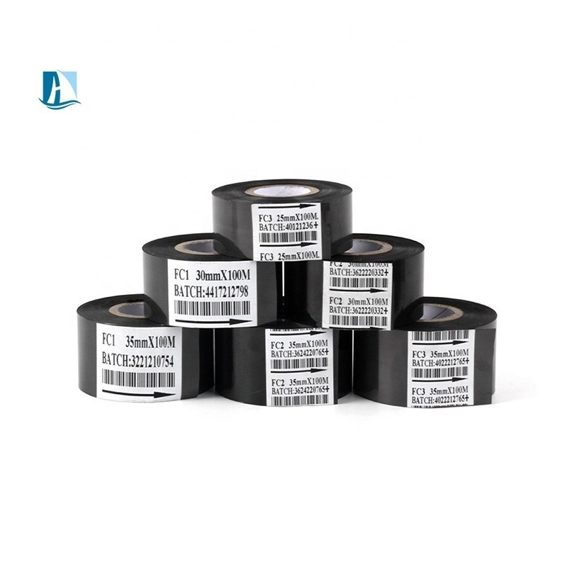 Schwarz/Grüner Warmdruckfolie 20mm*100m für schnelles und präzises Drucken von Datencodes