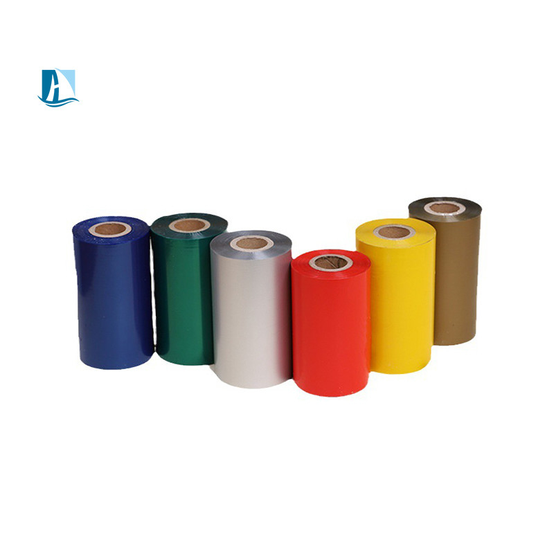Waschen Schwarz-Weiß-Harz-Band-Rolle für 12mm Breite Carbon-Band-Drucker-Etiketten