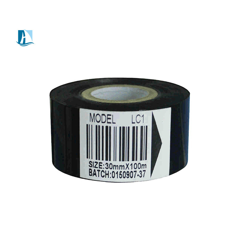 LC1 Schwarze Warmstempelband für Drucker Datumsbatch Anwendbare Ausrüstung Schreibmaschine 30*100m
