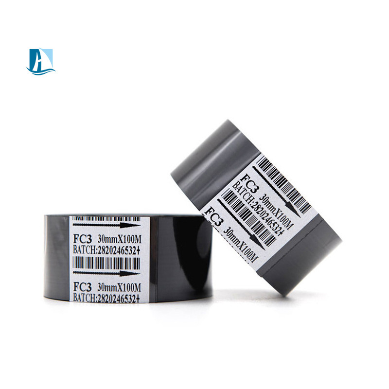 30*100m schwarze Warmdruckfolie für die Druckmaschine HP241B