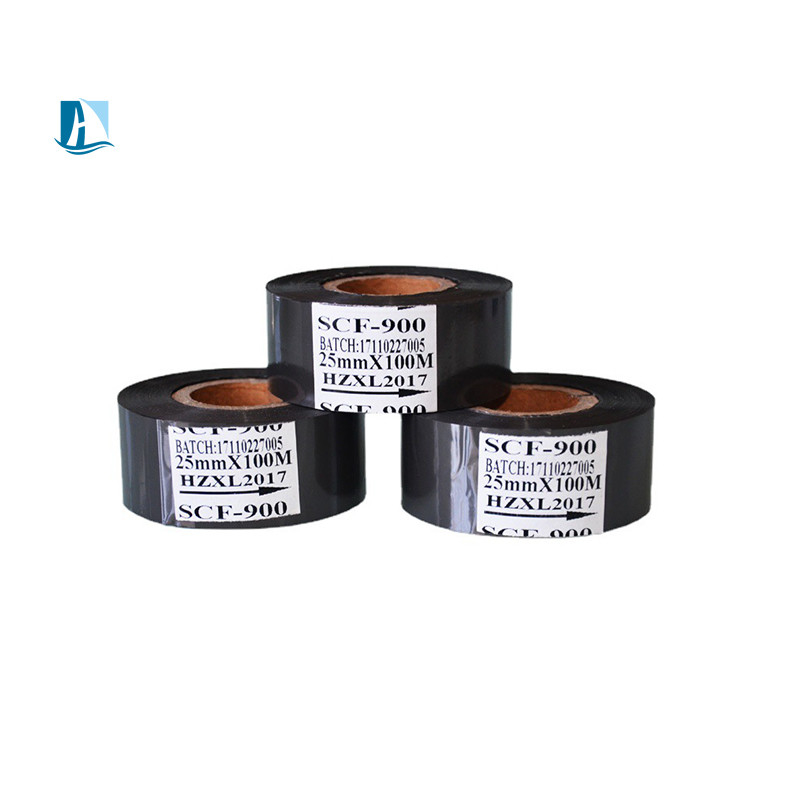 Etikettendrucker FC1 Hot Stamping Folie in Goldfarbe mit 12 mm Breite und kundenspezifischem Design
