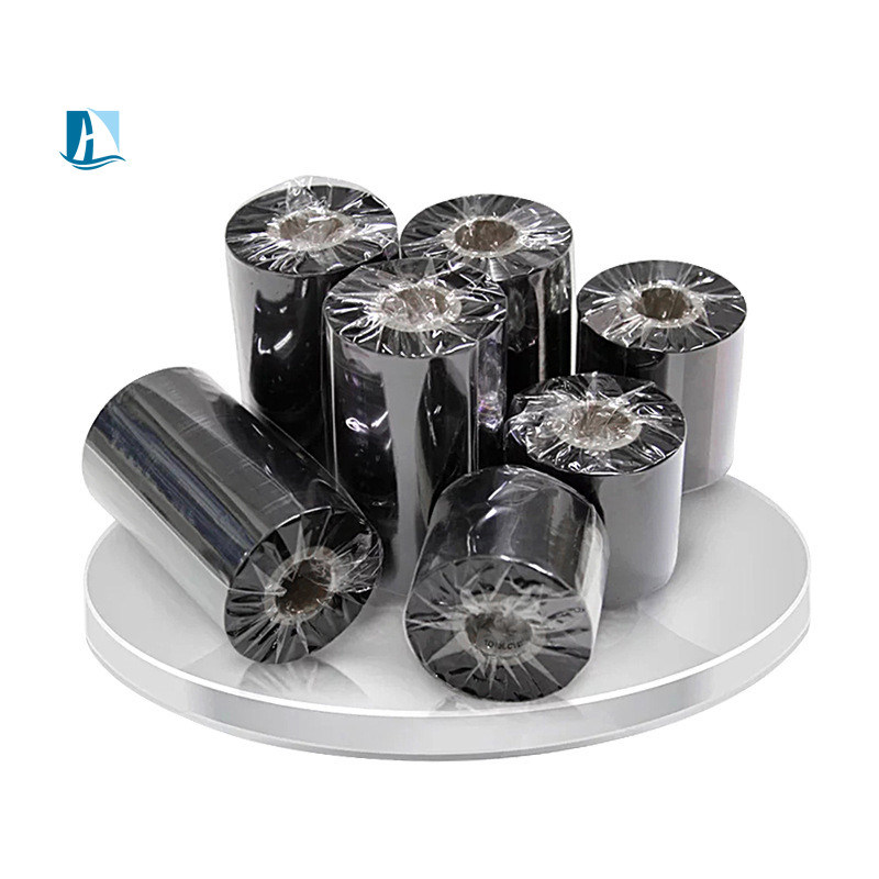 Druckbereich 0,3-0,5Mpa Carbon Ink Ribbon Date Coding Foil 55mm*100m Warmstempelband