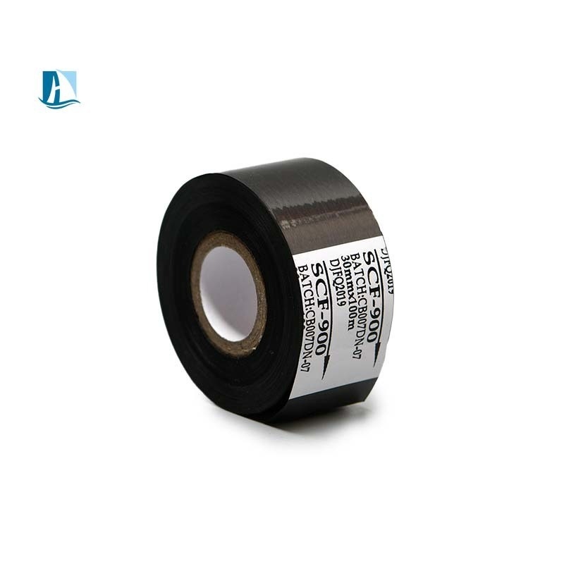 25mm*100m SCF-900 LC1 FC2 FC3 Warmstempelband Schwarzes Codierungsband