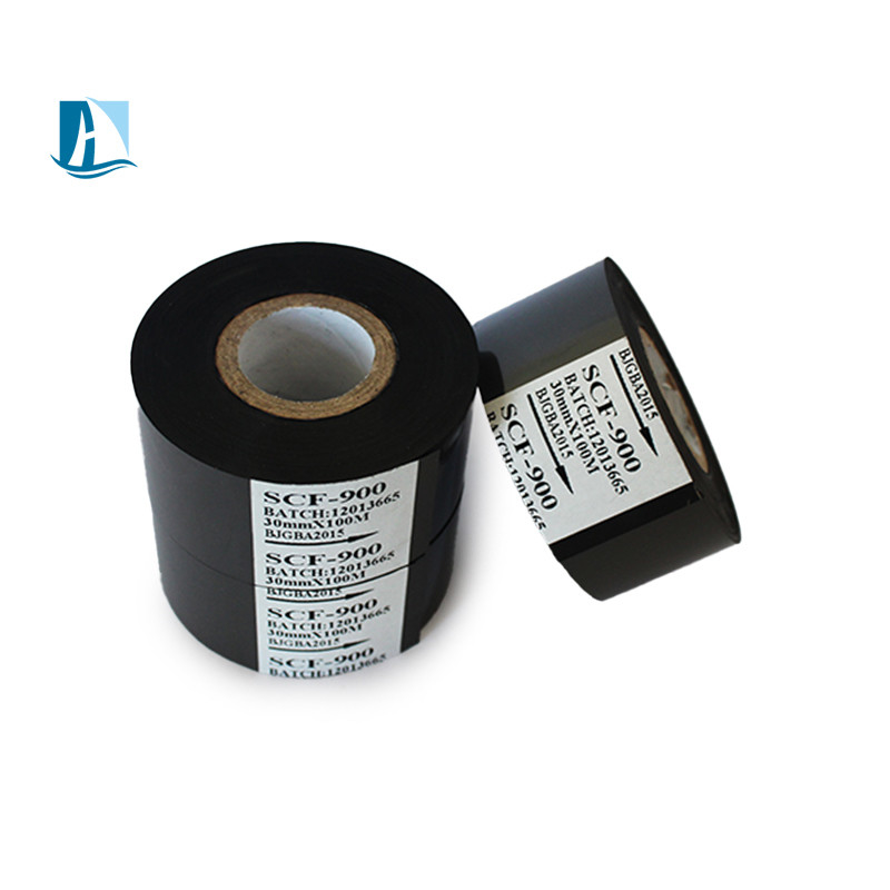 DY8 Datumskodierungsmaschine Band in Schwarz 12 mm Breite für Hot Stamping Drucker Kompatibel